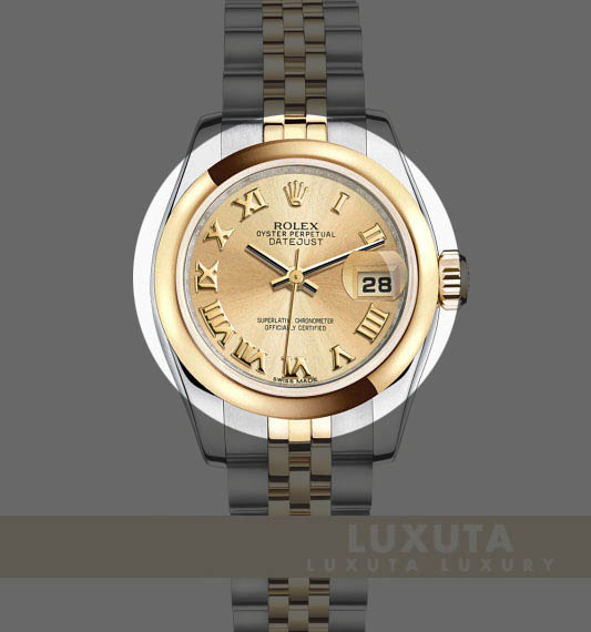 Rolex esferas 179163-0137 Lady-Datejust