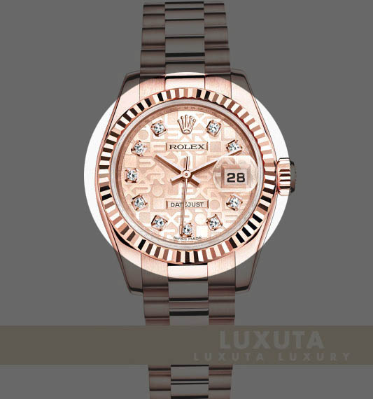 Rolex esferas 179175F-0003 Lady-Datejust
