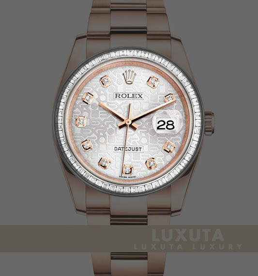 Rolex quay số 116285BBR-0008 Datejust 36