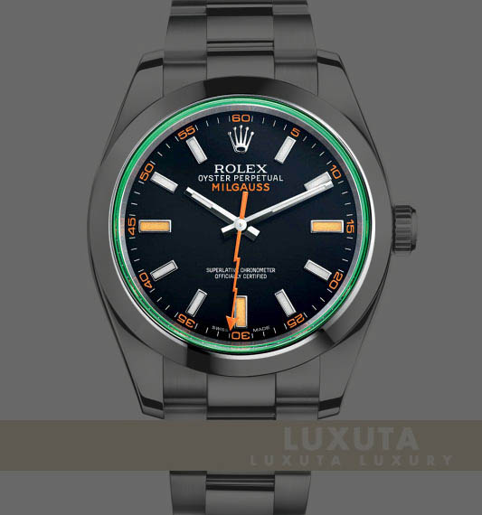 Rolex dials 116400GV Milgauss