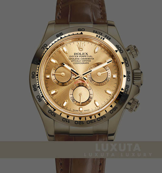 Rolex številčnice 116518-0131 Cosmograph Daytona