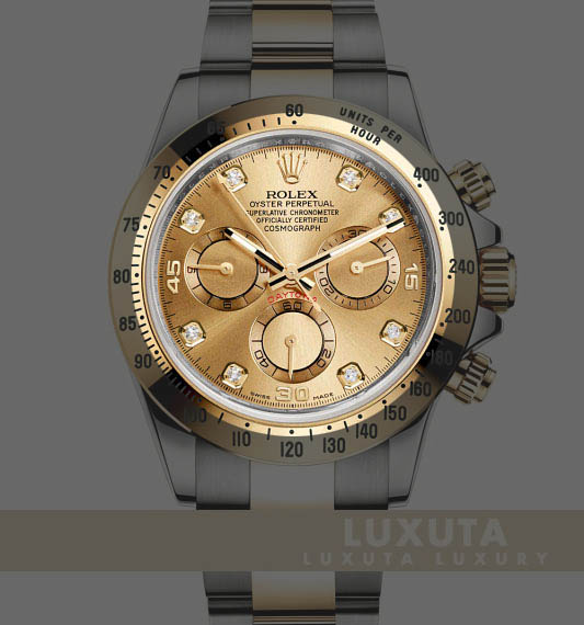 Rolex ダイヤル 116523-0055 Cosmograph Daytona