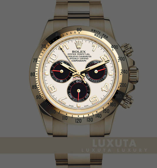 Rolex številčnice 116528-0038 Cosmograph Daytona