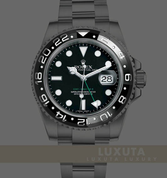 Rolex dials 116710LN-0001 GMT-Master II