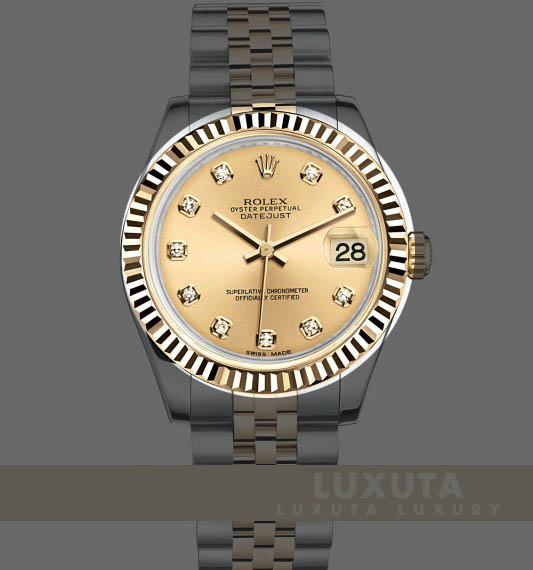 Rolex หน้าปัด 178273-0002 Datejust Lady 31