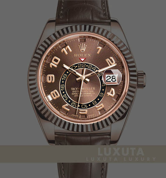 Rolex ダイヤル 326135-0001 Sky-Dweller