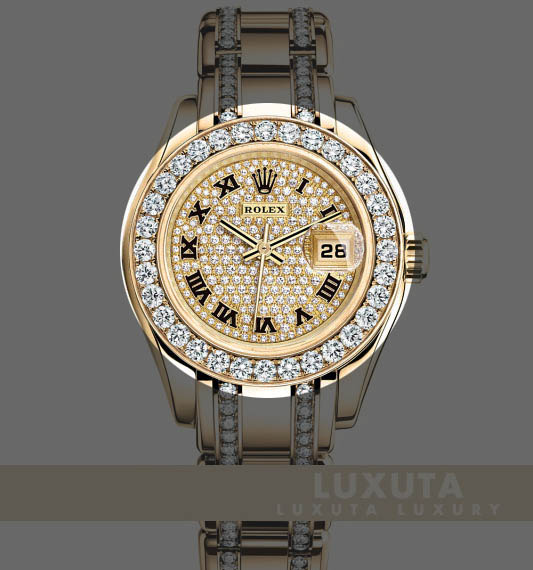 Rolex številčnice 80298-0146 Lady-Datejust Pearlmaster