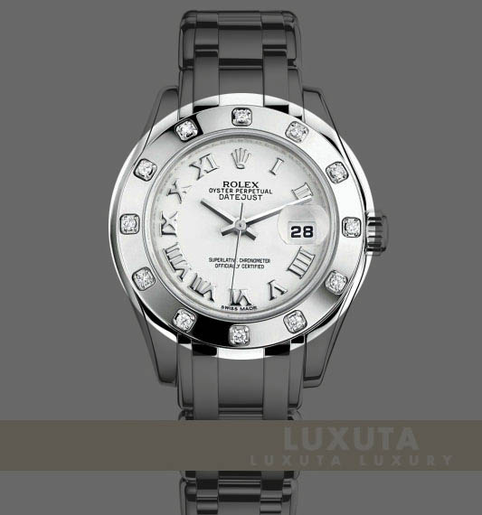 Rolex מחייג 80319-0040 Lady-Datejust Pearlmaster